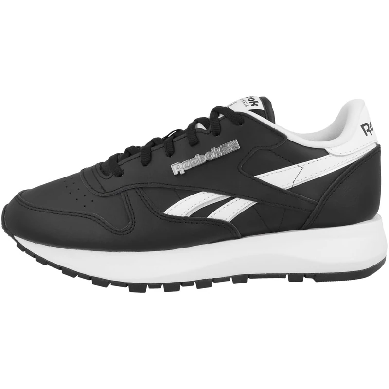 Reebok Female Adult Classic Leather SP Black/SILVMT/Black 4.5