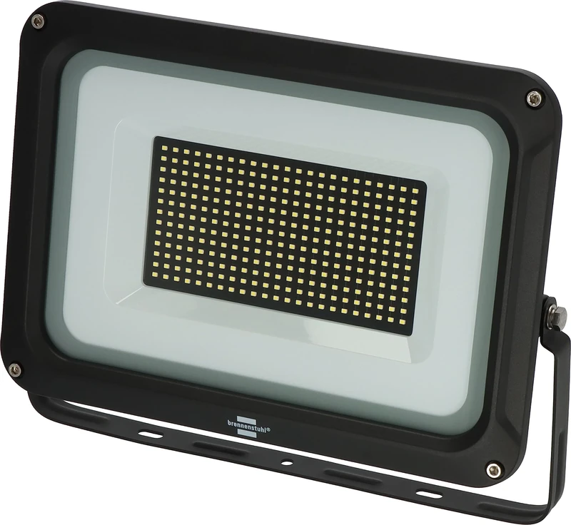 Brennenstuhl LED Spotlight JARO 20060 / LED Floodlight 150W for Outdoor use (LED Outdoor Light for Wall mounting, 17500lm, Made of Aluminium, IP65), Black
