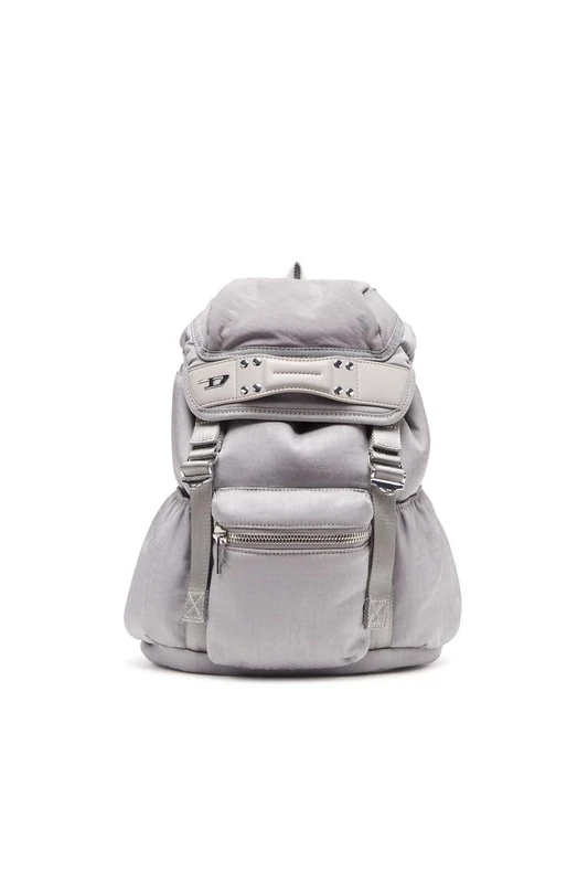 Diesel Women's Monogram Nylon Mono S X Backpack - Frost Grey