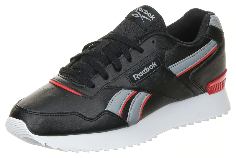 Reebok Unisex Adult Glide Ripple Clip CBLACK/PUGRY4/DYNRED 3.5