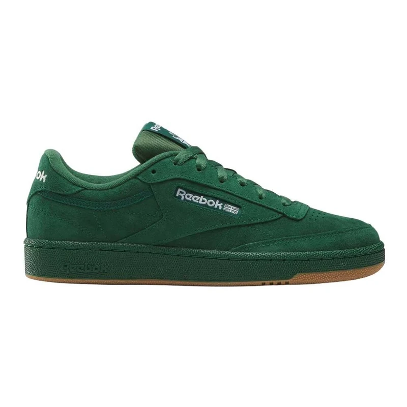 Reebok Unisex Adult Club C 85 DRKGRN/FTWWHT/RBKLE3 10.5