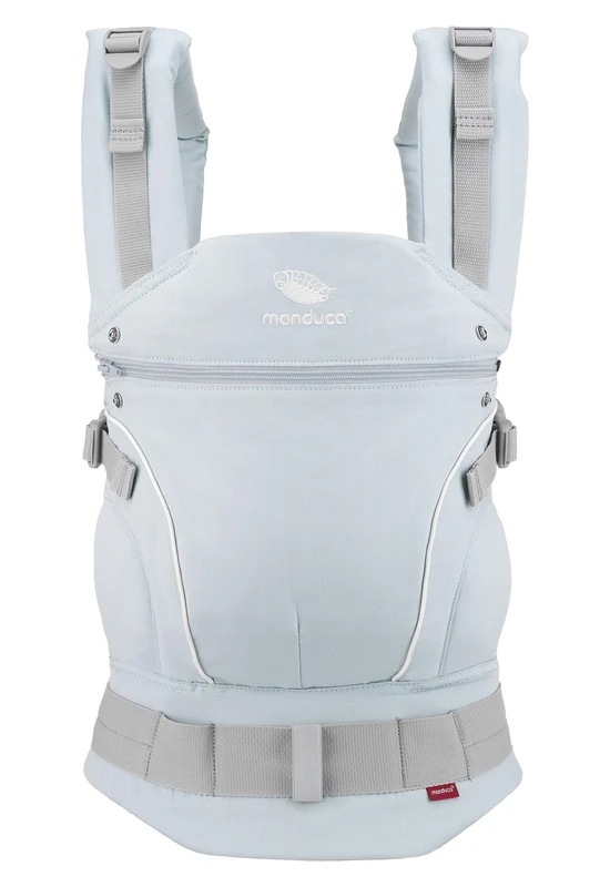 manduca First Baby Carrier - Adjustable and Versatile Carry Seat for Babies and Toddlers (3.5-20 kg) - Baby Carrier with Front, Hip and Back Carry Function, Monochrome Arctic