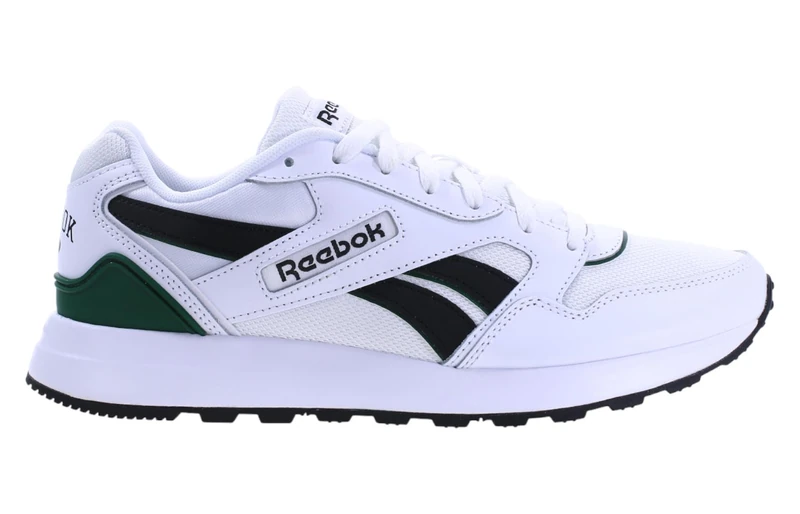 Reebok Unisex Adult GL1000 FTWWHT/CBLACK/DRKGRN 8.5