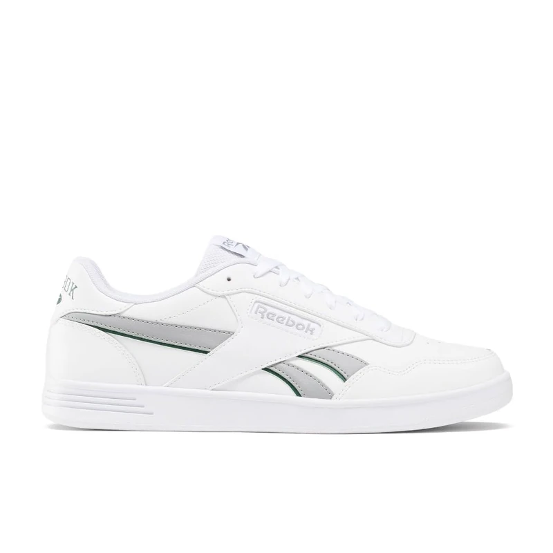Reebok Unisex Adult Court Advance FTWWHT/PUGRY4/DRKGRN 4