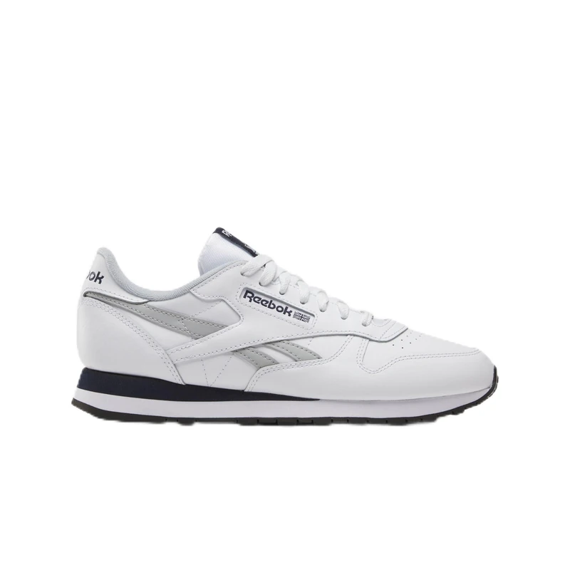 Reebok Unisex Adult Classic Leather WHITE/PUGRY3/VECNAV 5