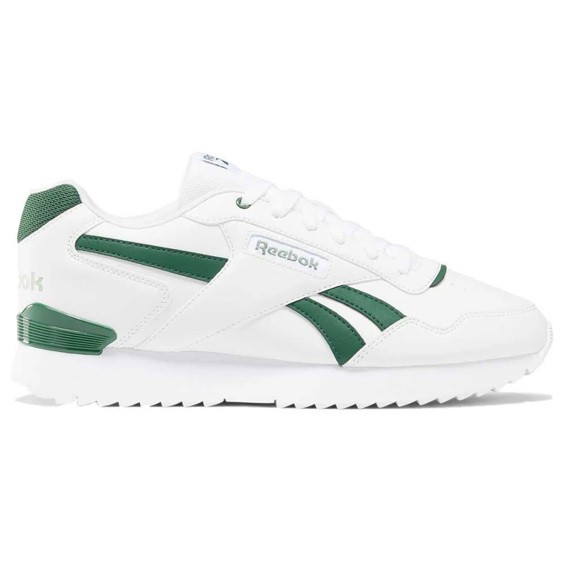 Reebok Unisex Adult Glide Ripple Clip FTWWHT/DRKGRN/VINGRE 7