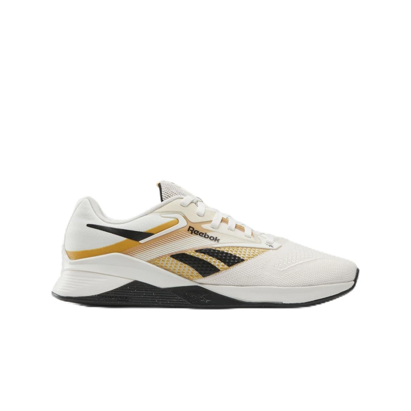 Reebok Unisex Adult Nano X4 Chalk/Black/RETGOL 5