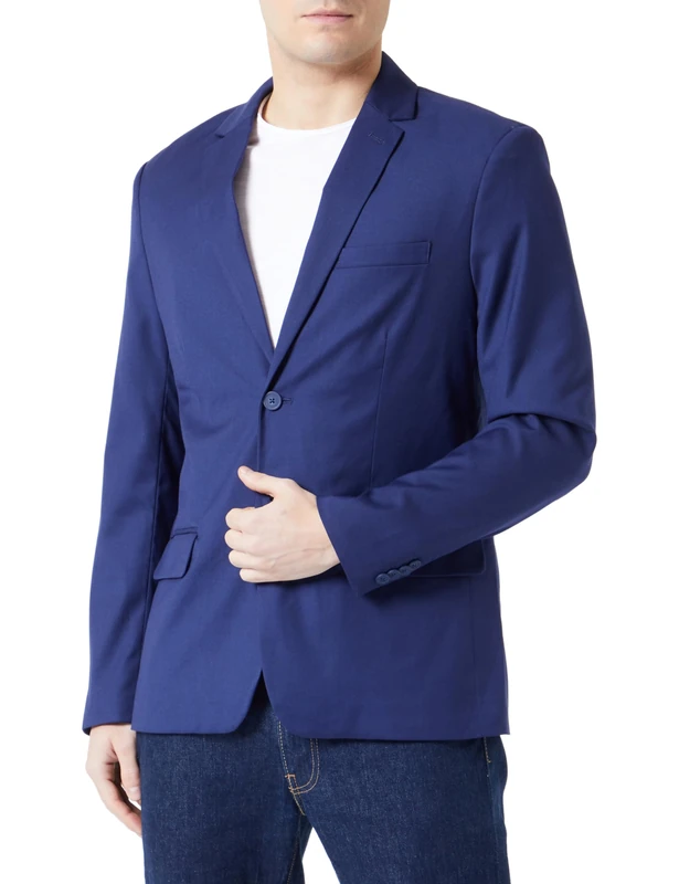 ONLY & SONS Men's Onseve Jay Life 2btn Slim 0072 Blzr Noos Jacket, Medieval Blue, 44R