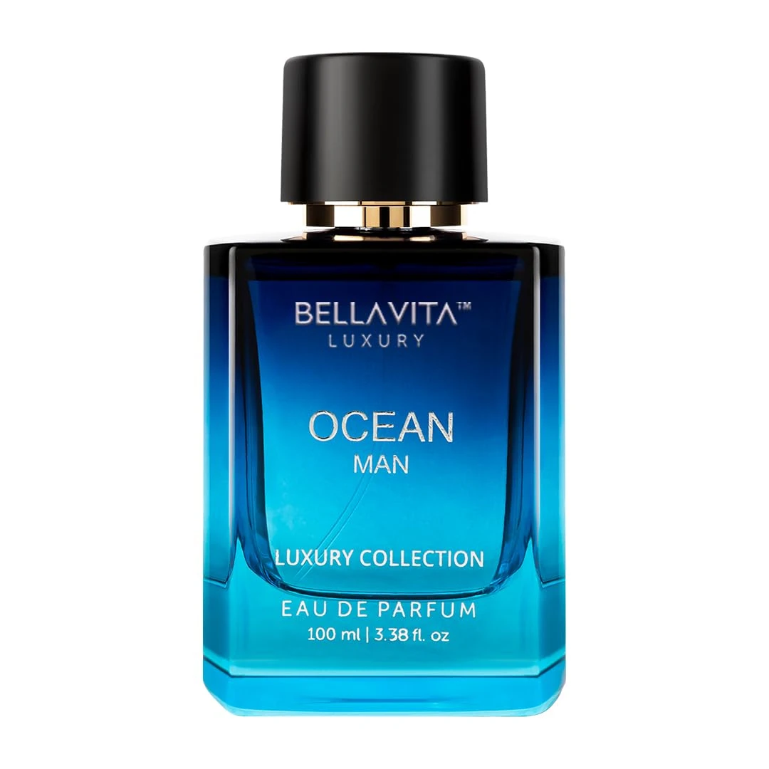 Bellavita Luxury OCEAN Eau de Parfum | 100 ml | Men's Perfume | Gift choice for Birthday and Anniversary