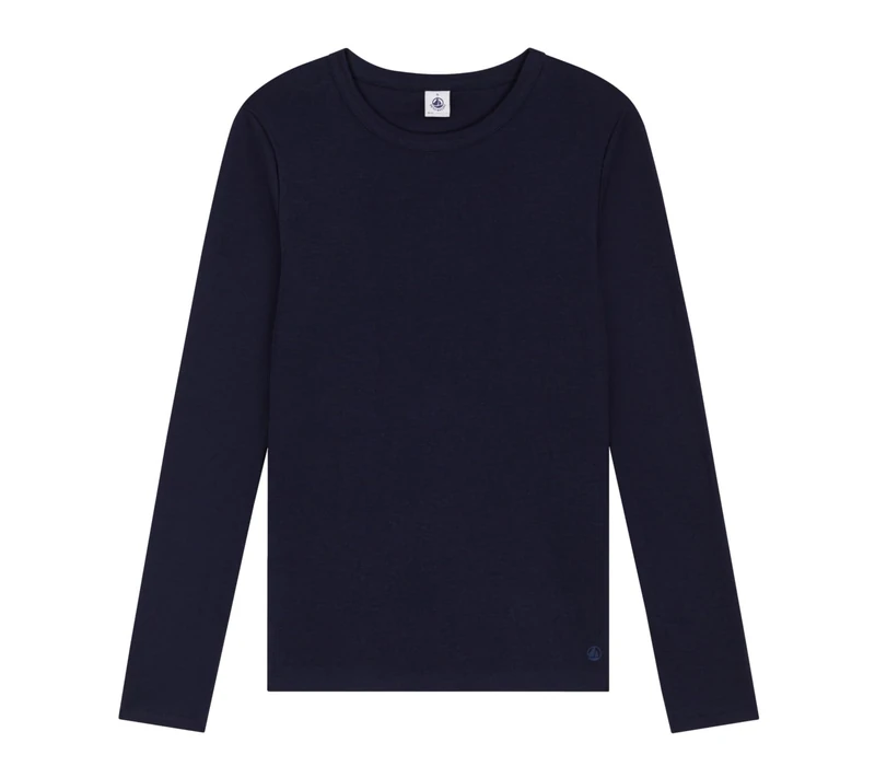 Petit Bateau Womens A08cp T-Shirt, Tuxedo (New), XS UK