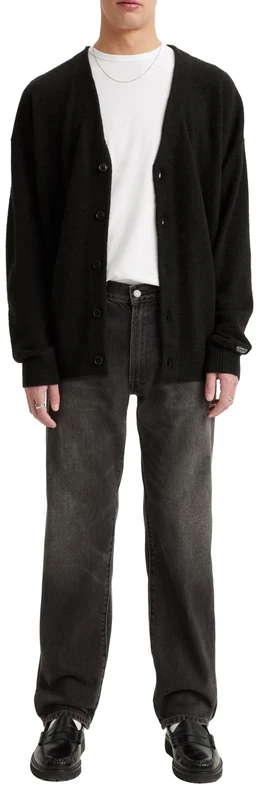 Levi's Men's 551Z Relaxed Straight Jeans, Midnight Impressions, 34 W/34 L