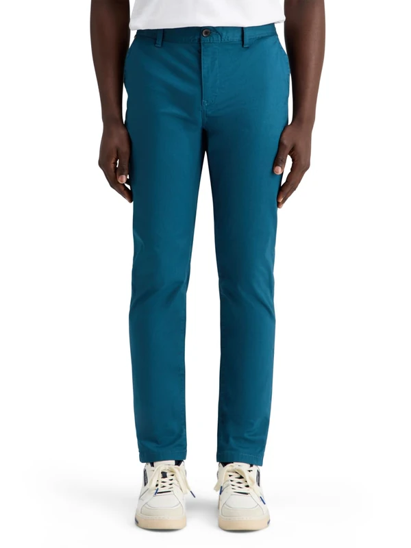 Scotch & Soda Men's Mott Chino, Harbour Teal, 32-32