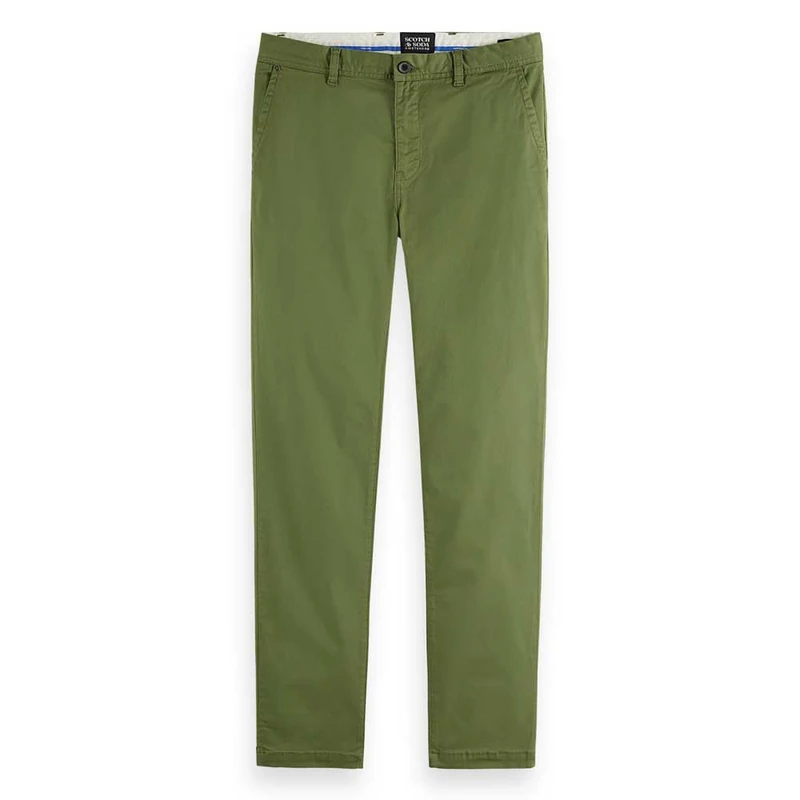 Scotch & Soda Men's Mott Chino, Army, 34 W/34 L