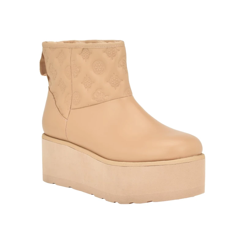 Guess Women's Jilla Ankle Boot, Camel 101, 6.5 UK