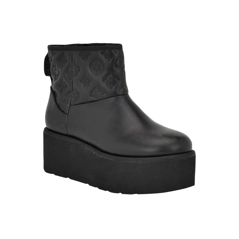Guess Women's Jilla Ankle Boot, Black 002, 8.5 UK