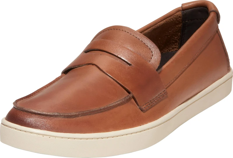 Cole Haan Mens Pinch Weekender Loafers Shoes Tan 7 UK