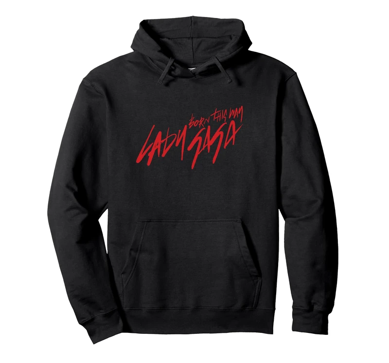 Official Lady Gaga Born This Way Logo Pullover Hoodie - Image 1