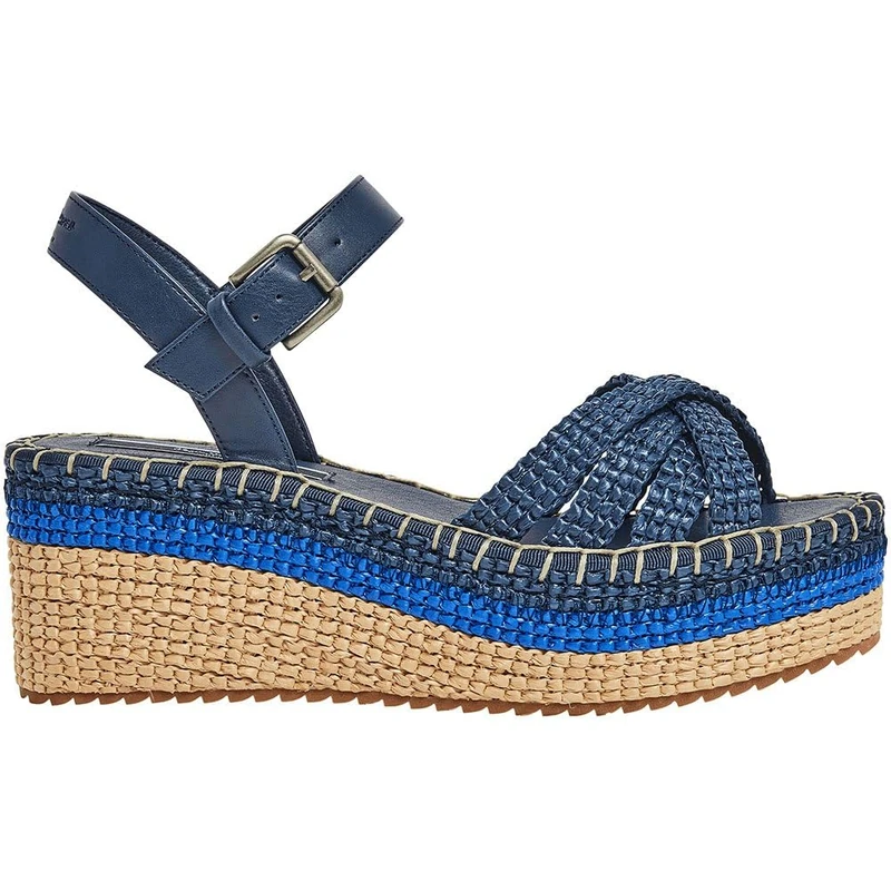 Pepe Jeans Women's Witney Colors Sandal, Blue (Navy), 3