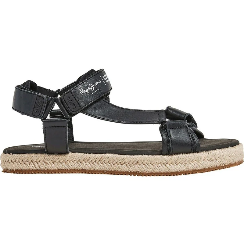 Pepe Jeans Men's Sunset Savage Sandal, Black (Black), 8 - Image 1