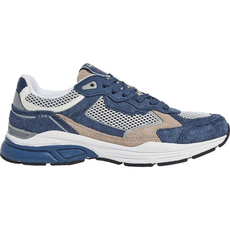 Pepe Jeans Men's Dave Rise M Sneaker, Blue (Ocean Blue), 7 UK