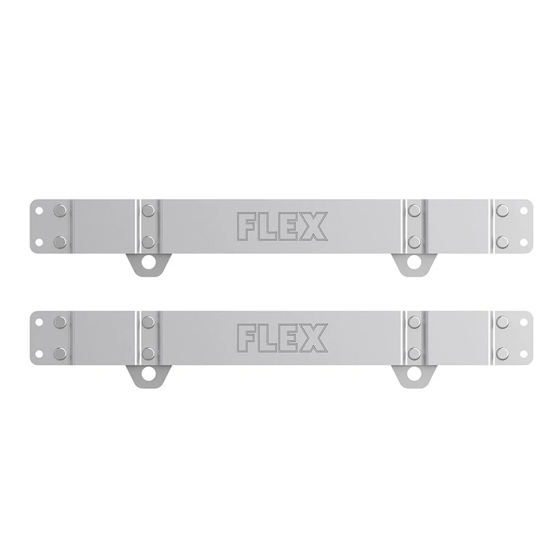 Flex STACK PACK Storage System Side Tool Rack Rail 2 Pack - FS1604-2