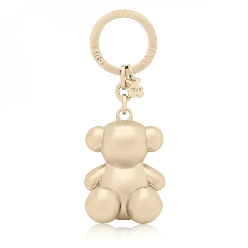 TOUS Key Ring Metal Bold Bear 395910425 metal, gold, One Size, Modern - Image 1