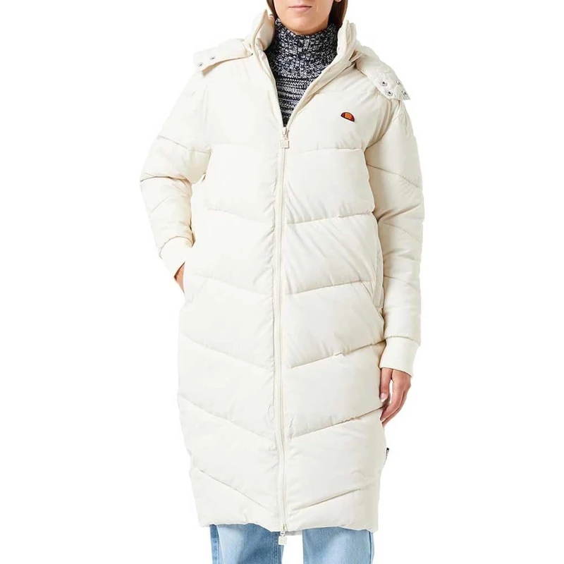ellesse Cortese Padded Jacket Off White 14