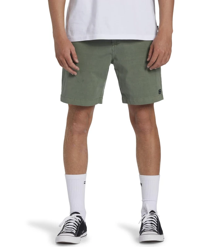 BILLABONG Boys Crossfire Wave Washed Shorts, Green, XL EU