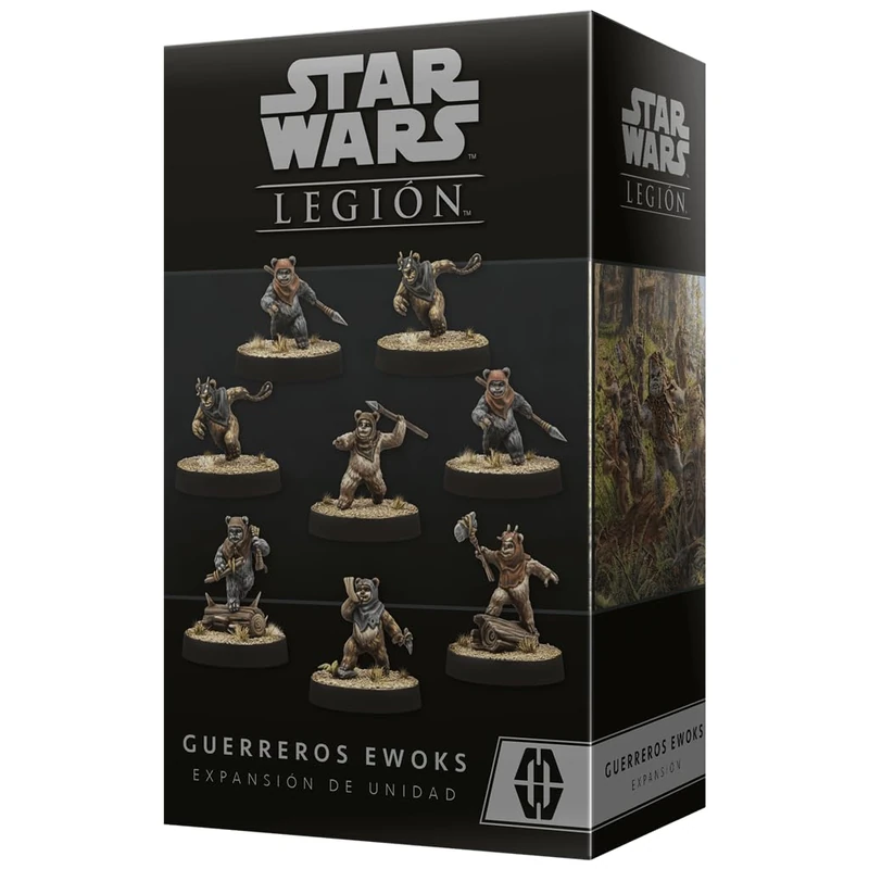 Atomic Mass Games Star Wars Legion - Ewoks Warrior - Miniature Game in Spanish