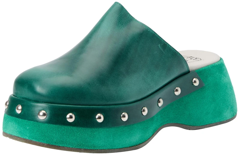 Fly London BLEK079FLY Green - Handmade Fashion Shoes