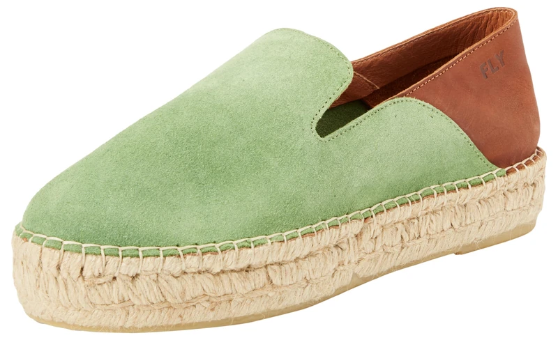 Fly London Women's PULY522FLY Shoes, Spearmint/TAN, 4 UK