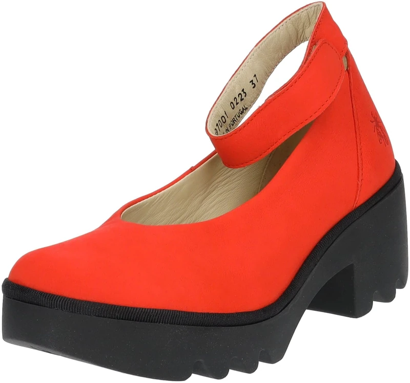 Fly London Women's TIRY497FLY Shoes, Scarlet, 2.5 UK