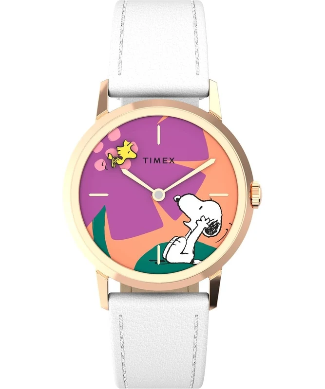 Timex Women Analogue Mechanic Watch Peanuts Marlin