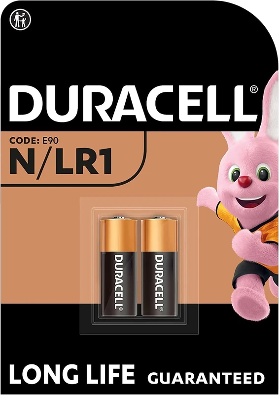 2X Duracell N/LR1 (1 Blister Pack of 2 Batteries) 2 Batteries (E90)