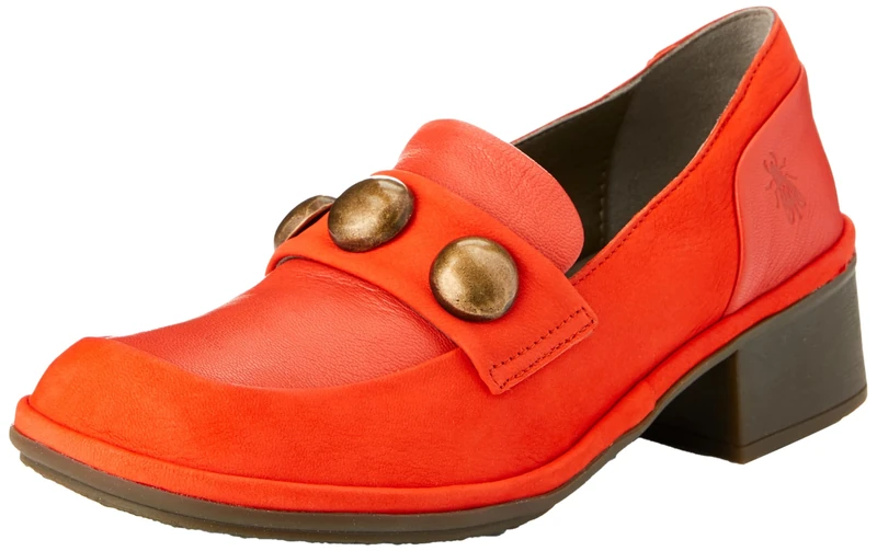 Fly London Women's EMLY451FLY Shoes, Scarlet, 2.5 UK