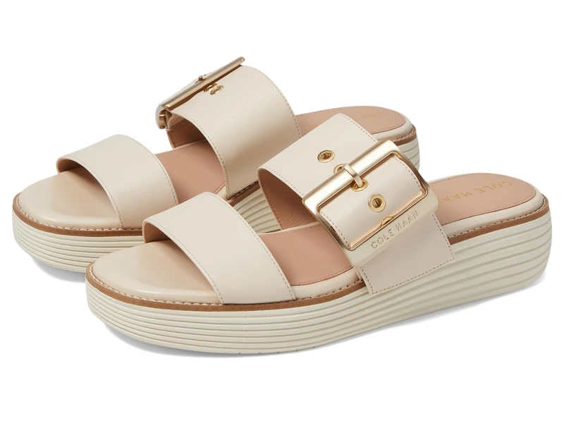 Cole Haan Womens Originalgrand Platforms Sandals Sand 4 UK - Image 1