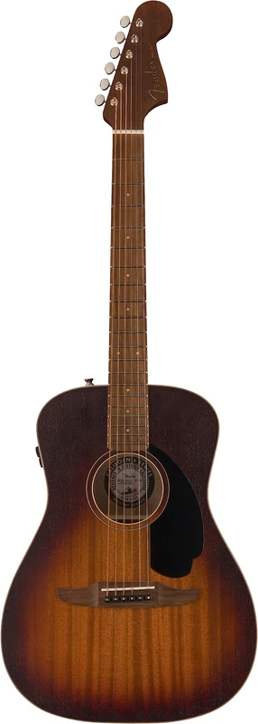 Fender Malibu Special Honey Burst PF Black Pickguard Electro-Acoustic Guitar with Deluxe Gig Bag - Image 1