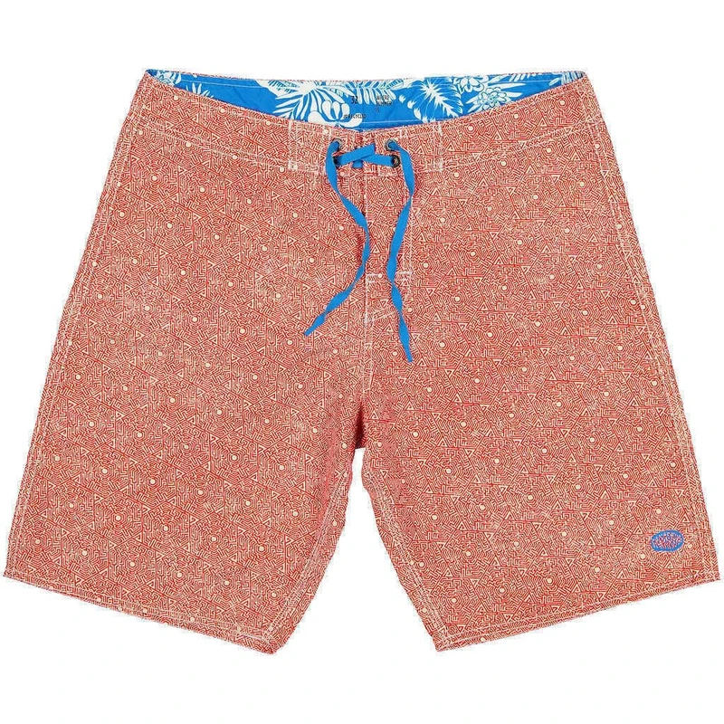 Panareha Men's Boardshorts Made from Recycled Polyester RAILAY Red (30)