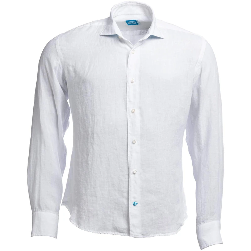 Panareha Men's Linen Shirt Fiji White (M)