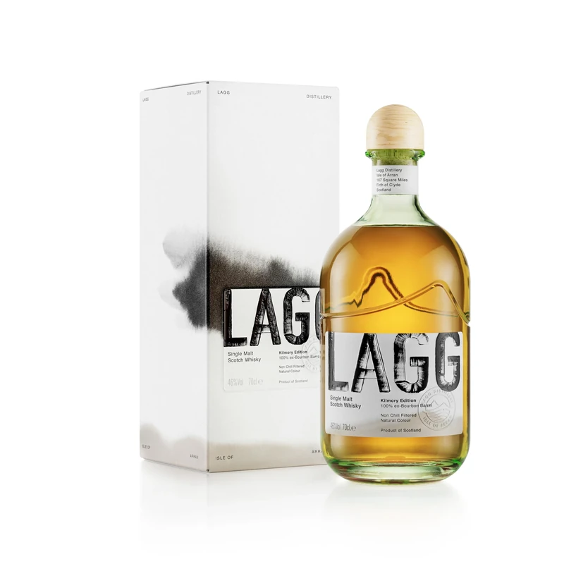 LAGG Kilmory Single Malt Whisky 70cl, 46% ABV | Premium Single Malt Scotch | Isle Of Arran