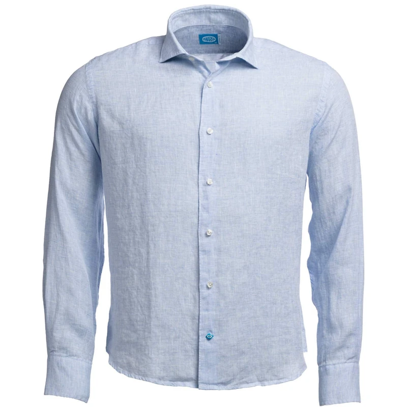 Panareha Men's Linen Shirt Fiji Light Blue (XL)
