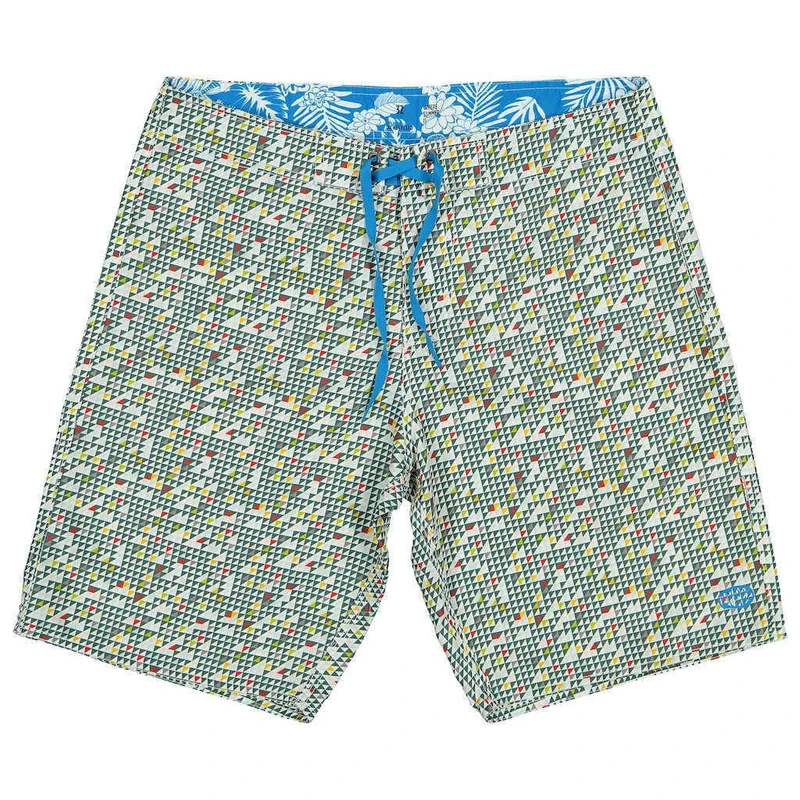 Panareha Men's Boardshorts Made from Recycled Polyester Amado Green (30)