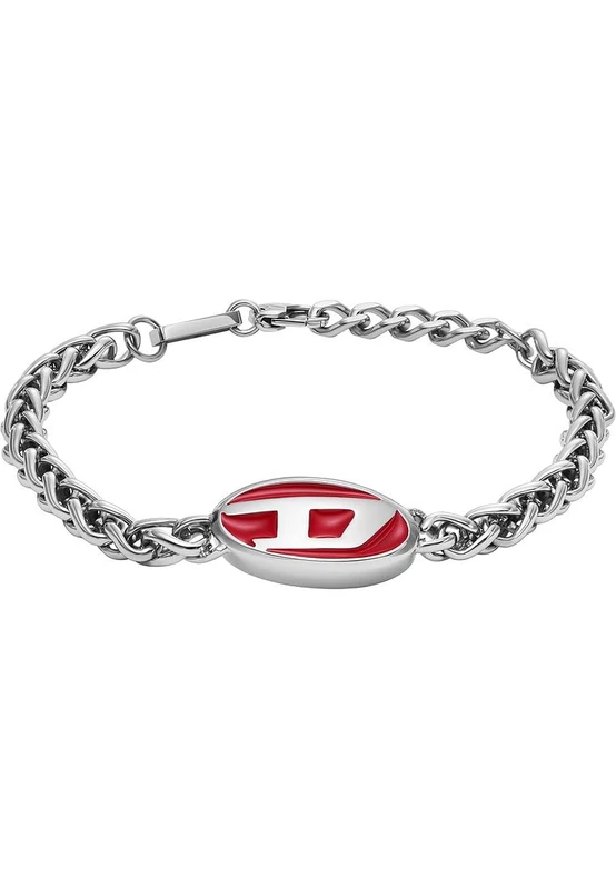 Diesel Men's 2 tone Stainless steel with lobster clasp closure bracelet