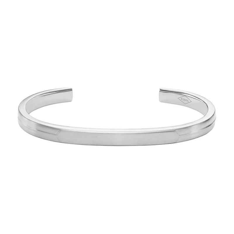 FOSSIL Men's Stainless Steel with Open bangle bracelet