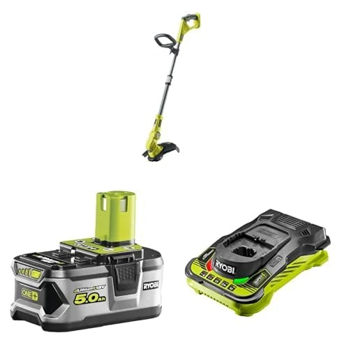 Ryobi OLT1832 Cordless Grass Trimmer + 5ah Battery & Charger