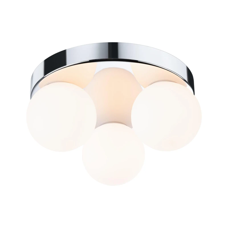 Paulmann Selection Bathroom Gove Ceiling Light - IP44 Chrome