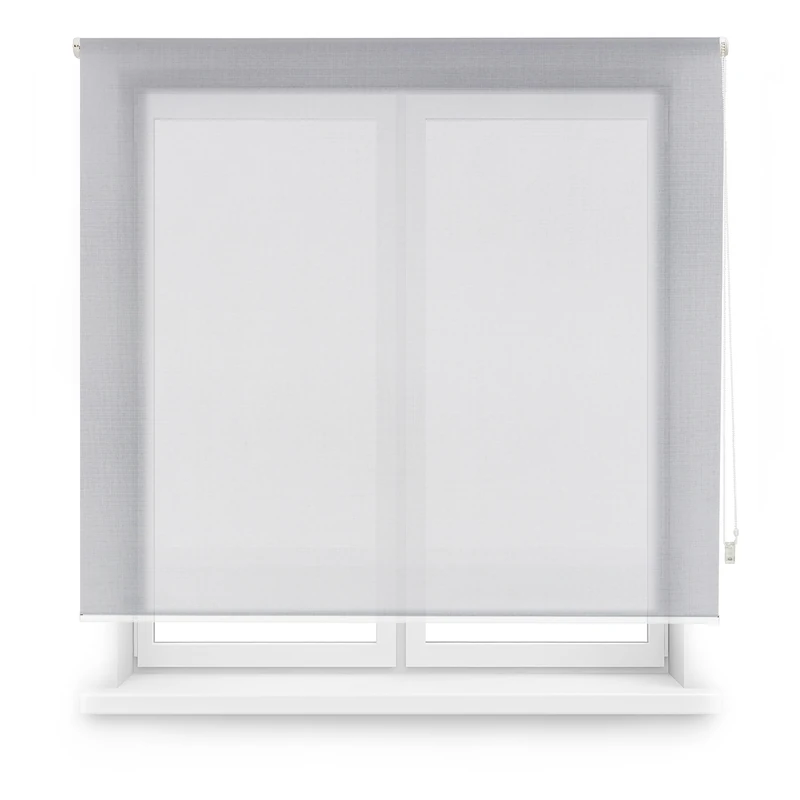 Decorblind Roller Blind Fabric Screen Size: 140 x 180 cm – Reduction of Glare Without Renouncing Light – Easy Installation Blind Wall or Ceiling – Window Blind Colour: Anthracite