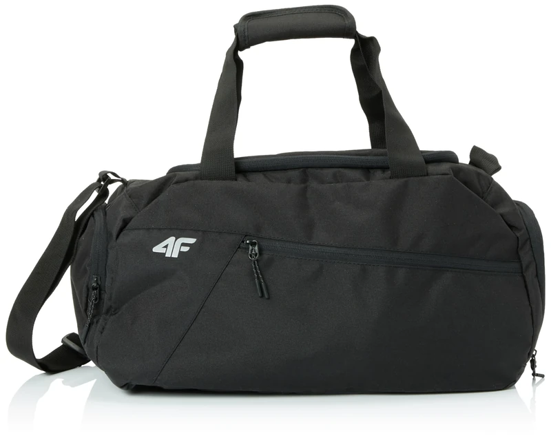 4F BAG U052 DEEP BLACK UNISEX ADULTS ONE SIZE, Deep Black, Contemporary
