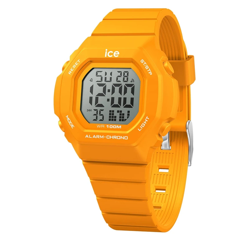 ICE-WATCH - ICE Digit Ultra Orange - Boy's (Unisex) Wristwatch with Plastic Strap - 022102 (Small)