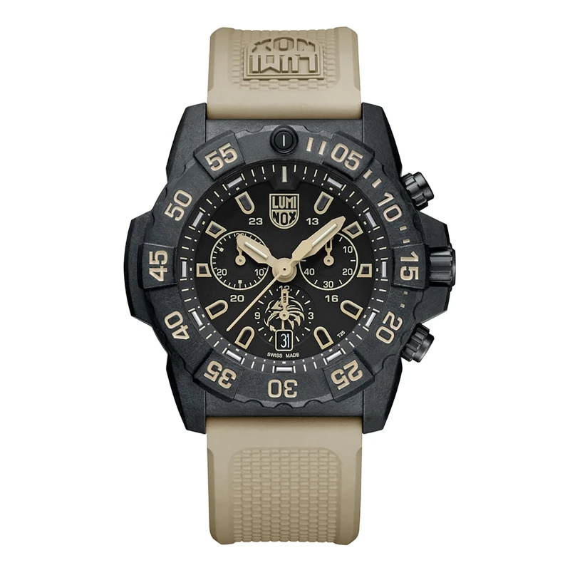 Luminox Men Chronograph Swiss Quartz Watch with Rubber Strap XS.3590.NSF.Set